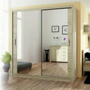 Malta 1.6m Slide Wardrobe