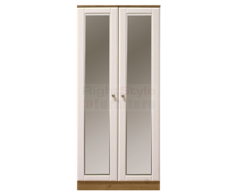 Shannon 1 Door Robe with Shelves