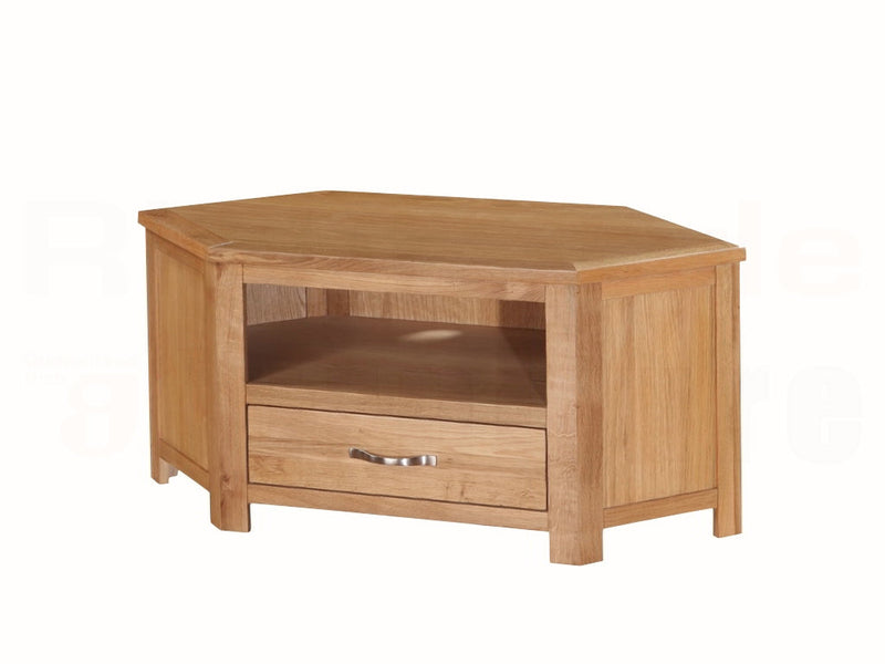 Sienna City Oak Corner TV Unit