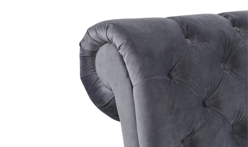 Sloane Grey 5Ft Kingsize Frame