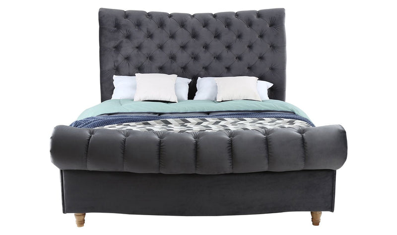 Sloane Grey 5Ft Kingsize Frame