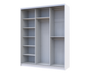 Sydney 180cm Wardrobe - White