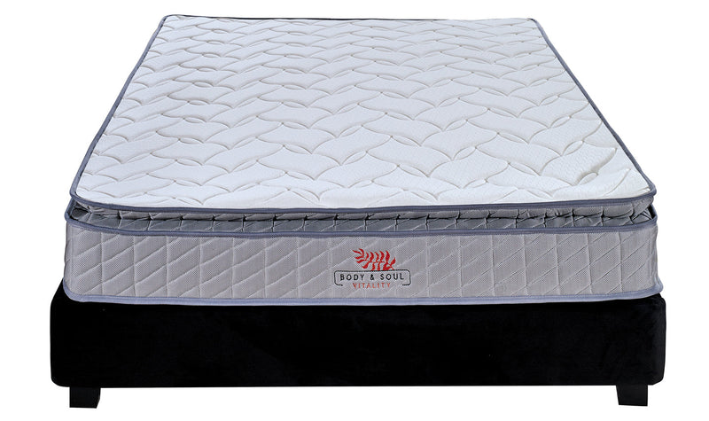 Body and Soul 4ft6 Vitality Pillow Top Mattress