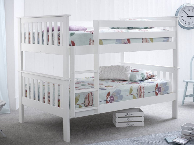 Bounty 4ft Duo Bunk Bed - White