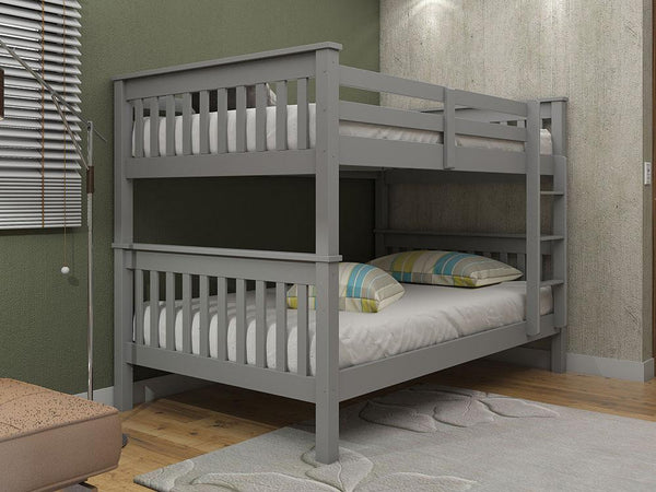 Bounty 4ft Duo Bunk Bed - Grey