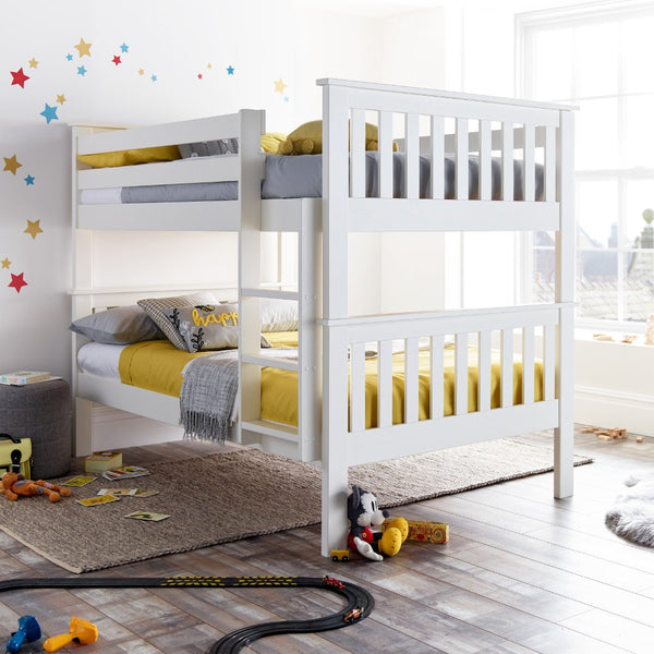 Bounty 4ft Duo Bunk Bed White