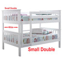 Bounty 4ft Duo Bunk Bed - White