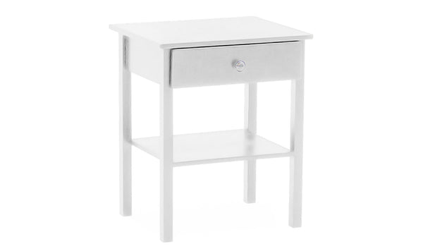 Weston Bedside Table, White
