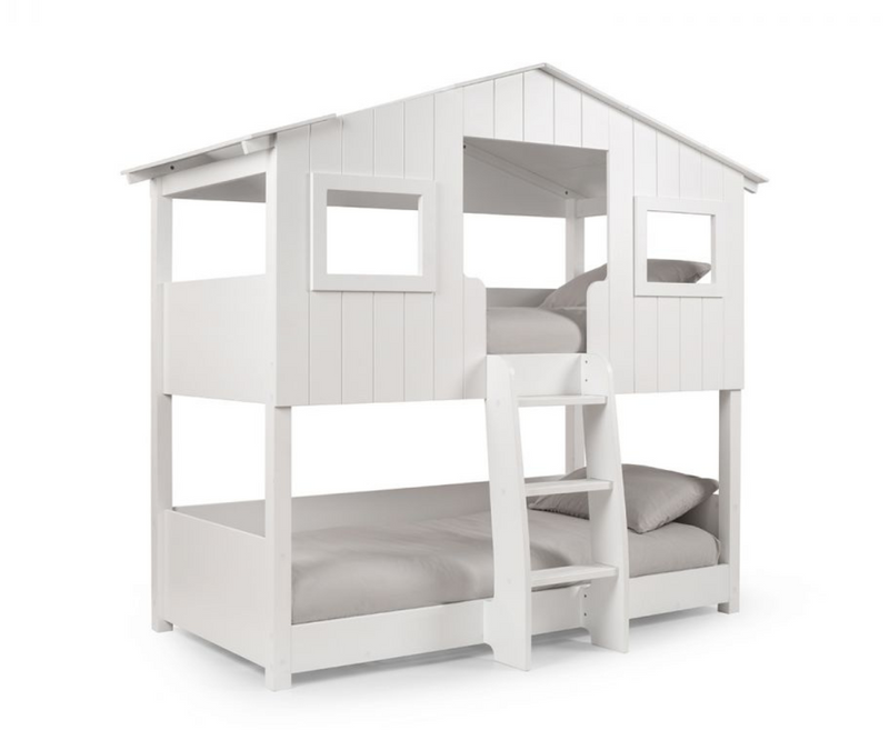 Treehouse Bunk Bed Frame - White