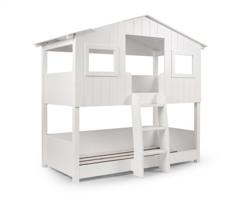 Treehouse Bunk Bed Frame - White