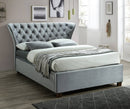 Georgia 4ft6 Ottoman Grey Frame