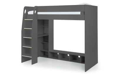 Nebula Gaming Bed with Desk - Anthracite