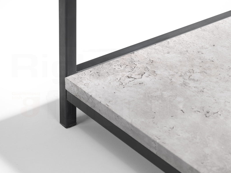 Perth Tall Concrete Bookcase