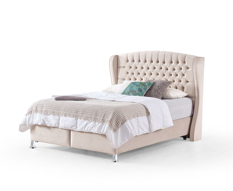 Venus 5ft Kingsize Ottoman Bed Frame - Sand